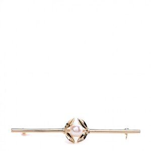 MIKIMOTO 14K Yellow Gold Akoya Pearl 6mm